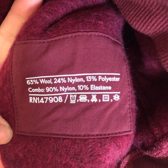 Outdoor voices Megafleece Hoodie Pink Small - Picture 8 of 9